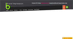 Desktop Screenshot of brand-impression.com